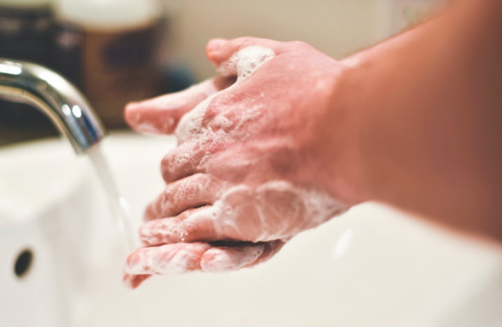 zasady mycia rąk